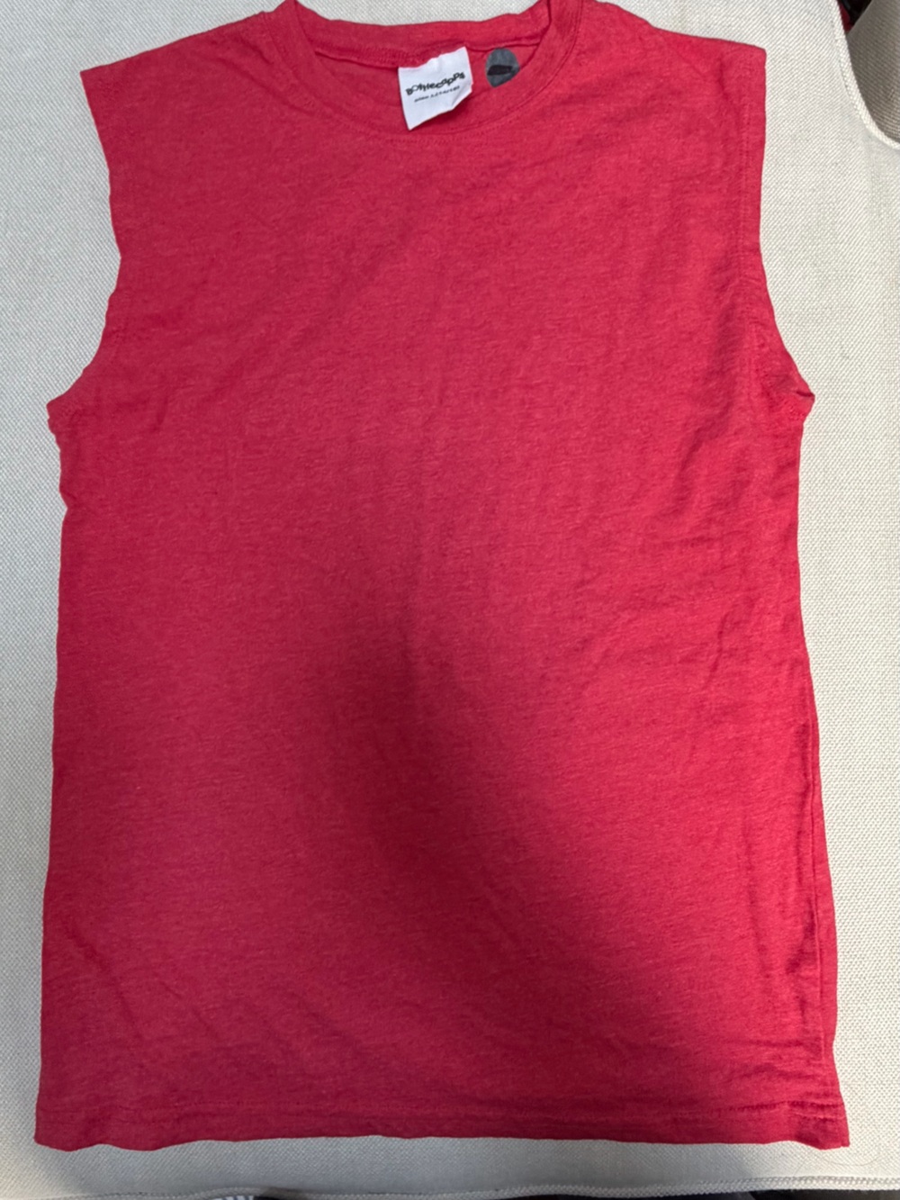 Bottlecaps Classic Solid Red Kids' Tank Top